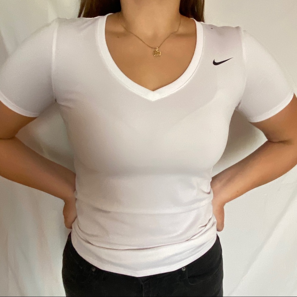 Nike Athletic Top V-Neck